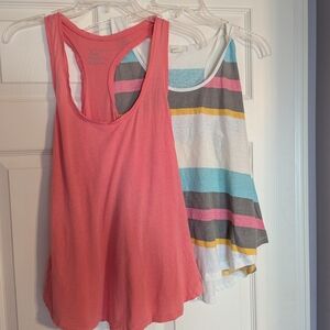 Colorful Flowy Tank Top Set